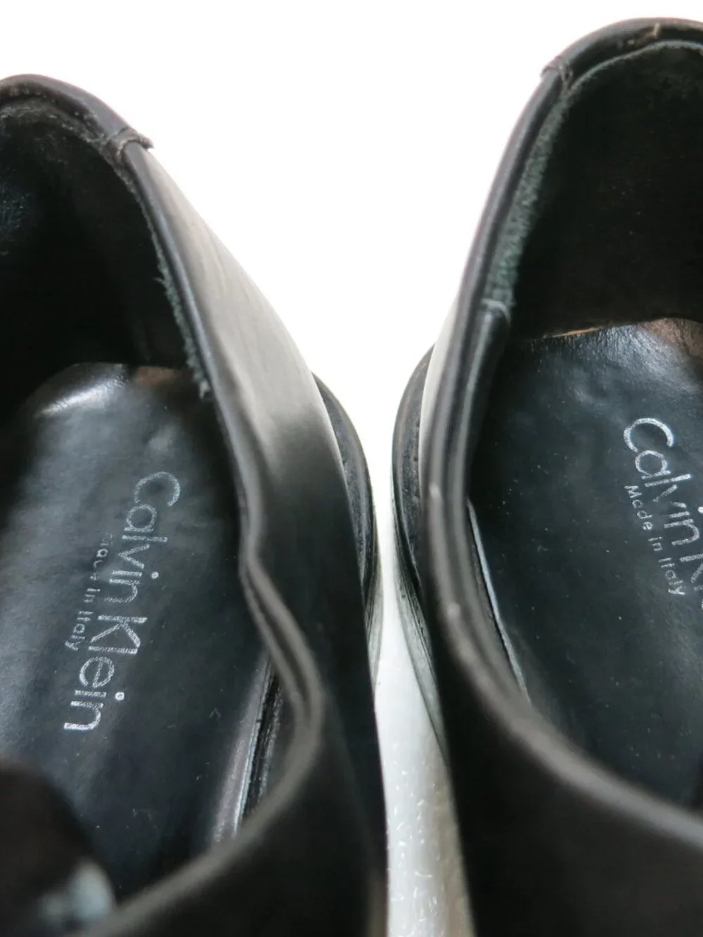 Calvin Klein Leather Dress Shoes Estate Footwear Shoe Zapatos Kutsu Oxfords 8 41